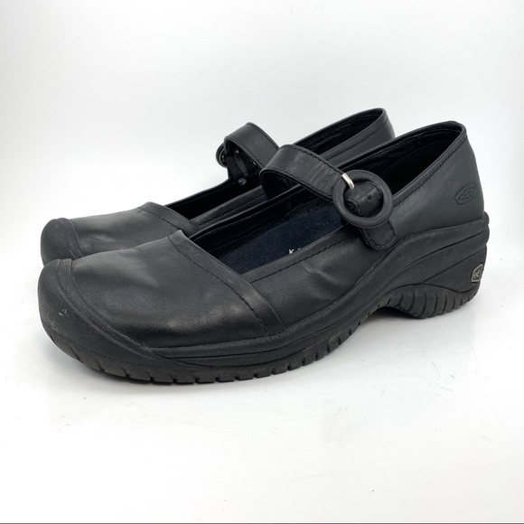 black non slip mary jane shoes